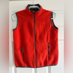 LL Bean Fleece Vest Boys L